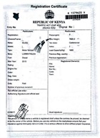 Vehicle ownership document (logbook)